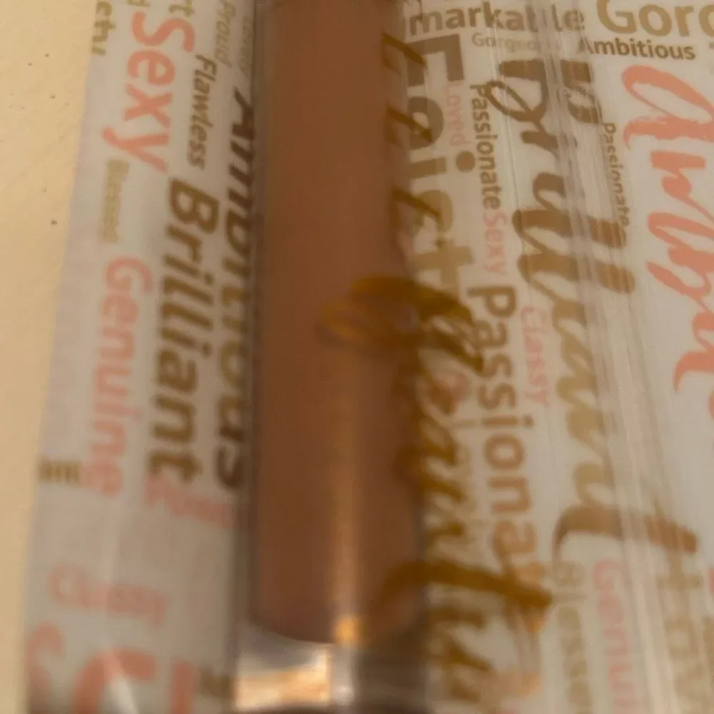 Belle Beauty Kisser Fixer Lip Gloss Nude Brown Neutral Everyday New Sealed